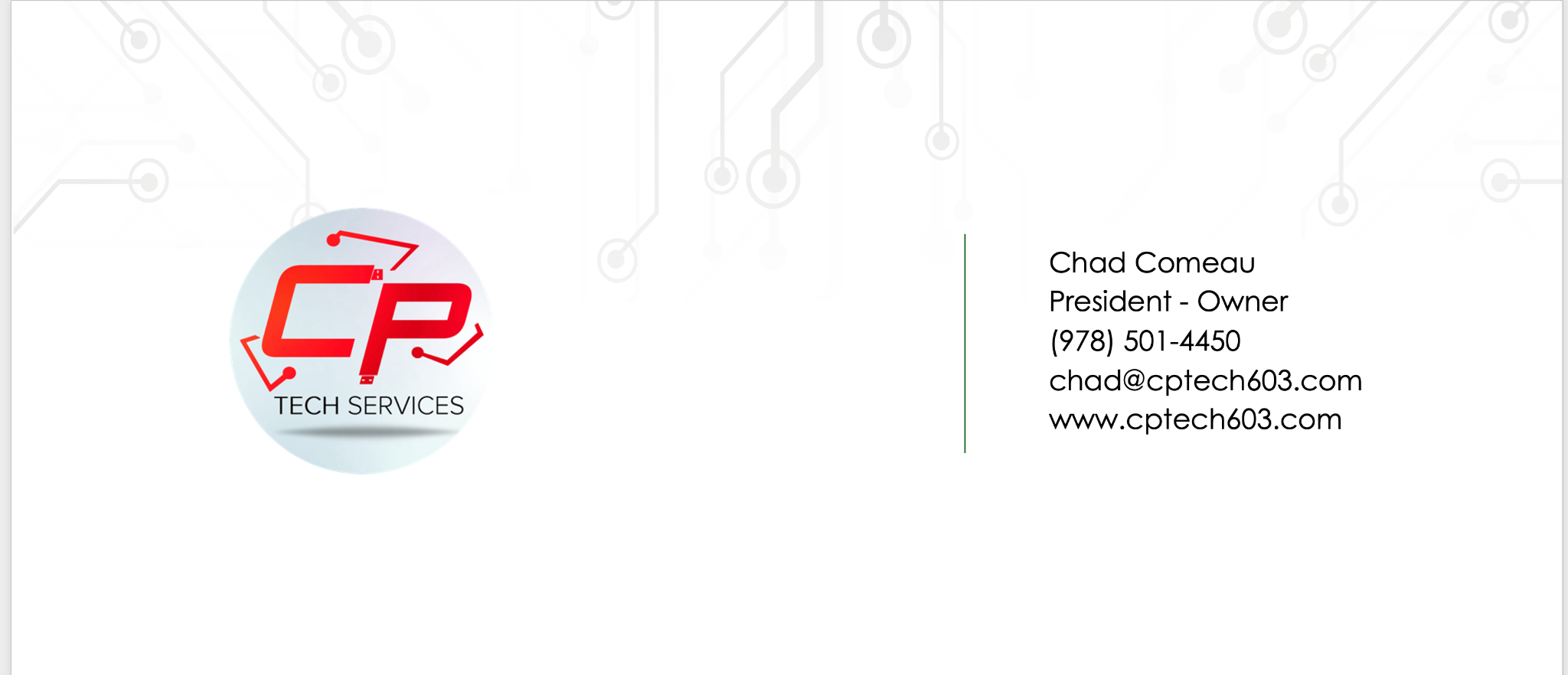 CP Tech Services header graphic